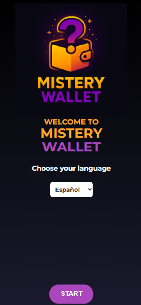 Pantalla de inicio
